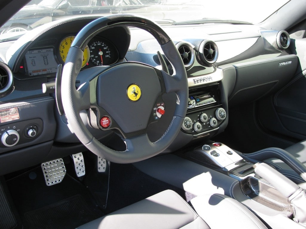 F599 interior