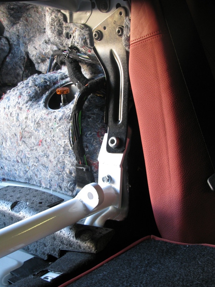 BRracing BMW 135i rear strut bar, harness bar