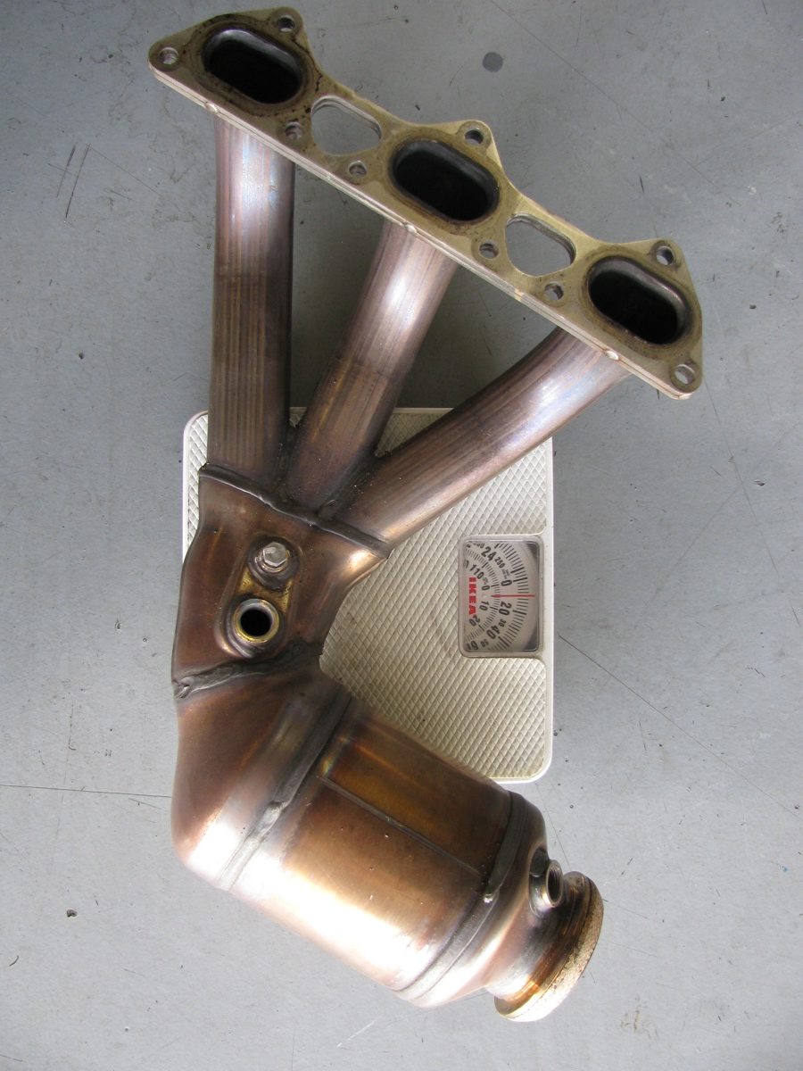 BRR GT3 OEM hdr cat bend sm BRR GT3 OEM hdr cat bend sm