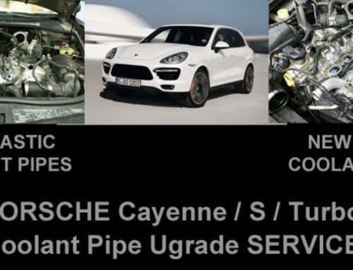 Porsche Cayenne Coolant Pipe SERVICE