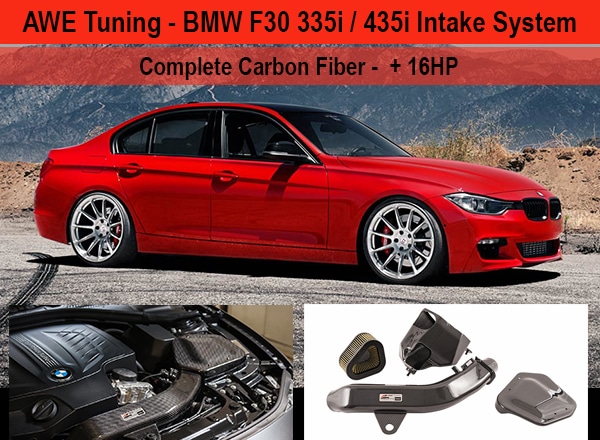 AWE Tuning - BMW F30 335i Intake System 